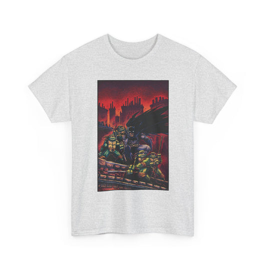 Batman & Teenage Mutant Ninja Turtles T-Shirt - Kevin Eastman Art - TNMT - DC Comics