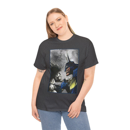 Batman Vs Lobo T-Shirt - Sam Keith Art - DC Comics