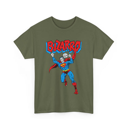 Bizarro T-Shirt - Superman Villain - DC Comics - Bizarro World - Who's Who Art - Silver Age Favourite