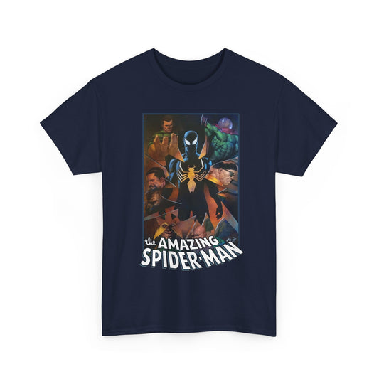 Amazing Spider-Man & Sinister Six T-Shirt - Ariel Olivetti Art - Marvel Comics