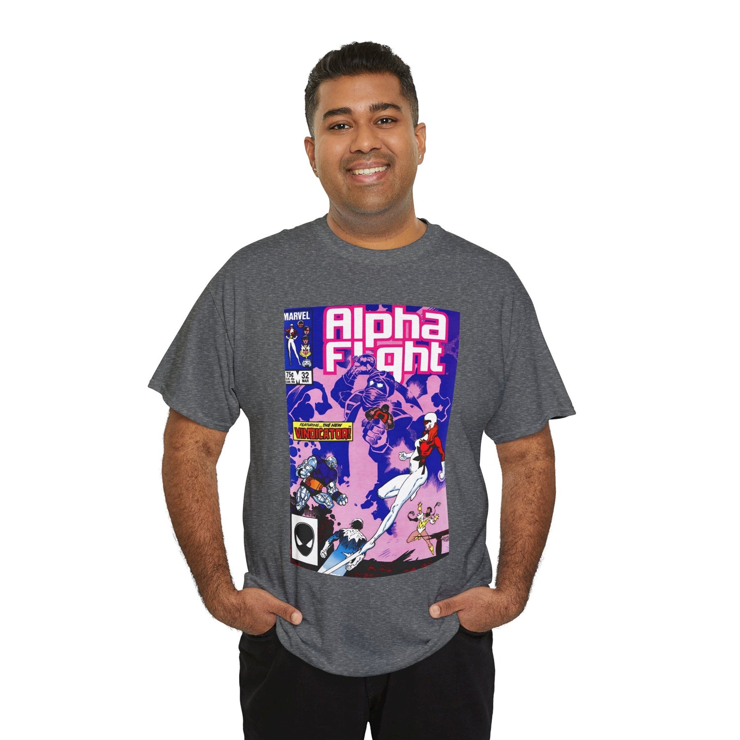 Alpha Flight #32 T-Shirt - Mike Mignola Art - Marvel Comics