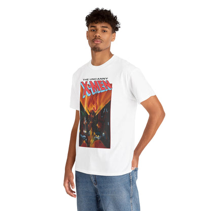 Uncanny X-Men T-Shirt - Bill Sienkiewicz Art - Phoenix, Cyclops, Colossus, Wolverine - Marvel Comics