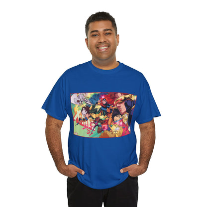 X-Men '97 T-Shirt - Russell Dauterman Art - Cyclops, Jean Grey, Rogue, Storm, Jubilee, Beast, Gambit, Bishop, Wolverine - Marvel Comics