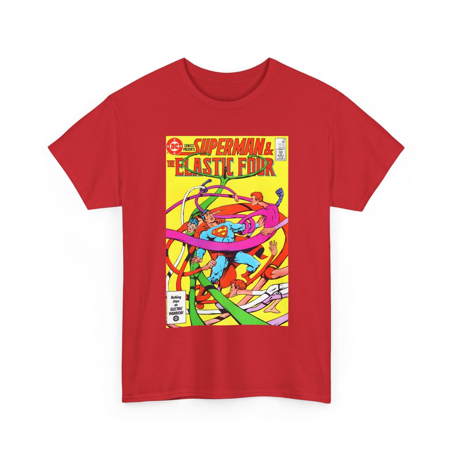 DC Comics Presents #93 T-Shirt - Superman, Plastic Man, Elongated Man, Jimmy Olsen - DC Comics