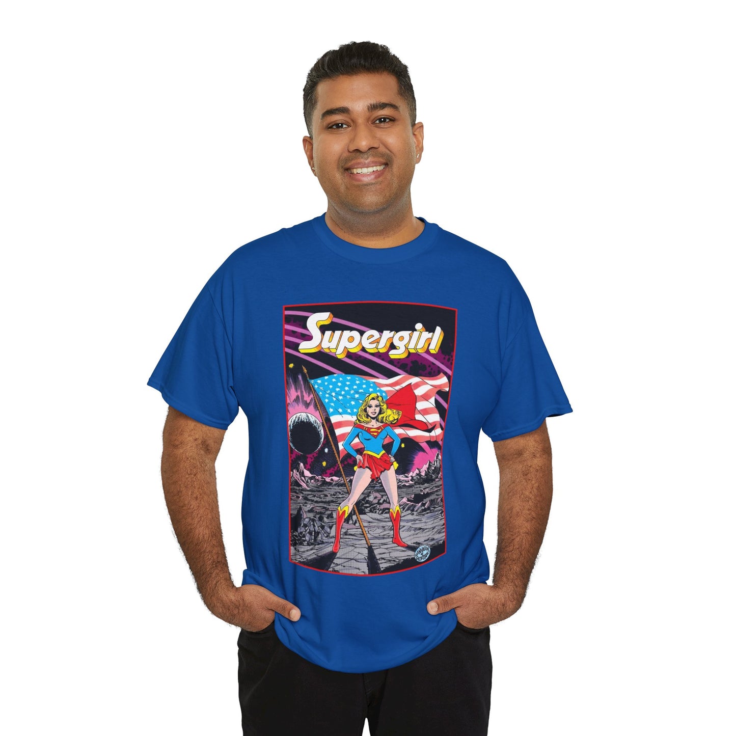 Supergirl T-Shirt - 1980s Art - 2026 Movie with Milly Alcock - DC Comics