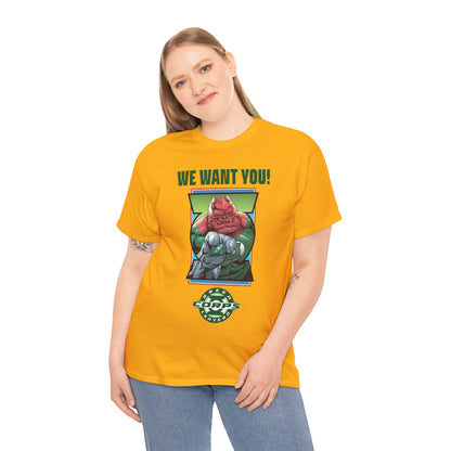 Kilowog T-Shirt - Green Lantern Corps Recruitment Poster - "We Want You!" - DC Comics