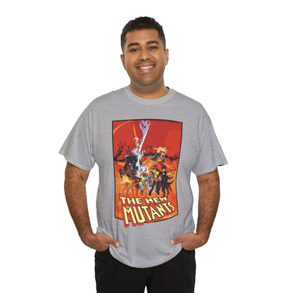 New Mutants T-Shirt - Bill Sienkiewicz Art - Marvel Comics - Magik, Warlock, Cannonball, Wolsbane, Sunspot