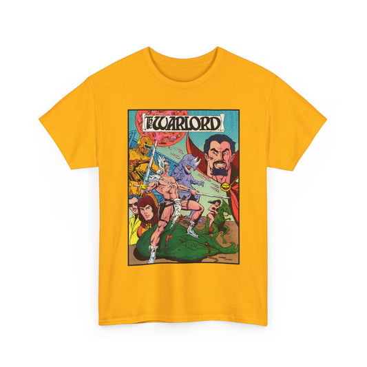Warlord T-Shirt - Dan Jurgens Art - Travis Morgan, Skartaris, Deimos - Sword & Sorcery - DC Comics