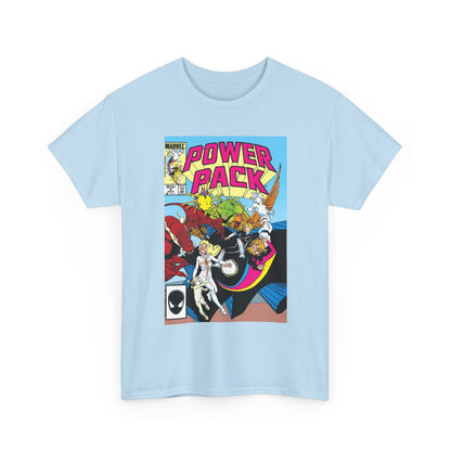 Power Pack #8 T-Shirt - With Cloak & Dagger - Marvel Comics