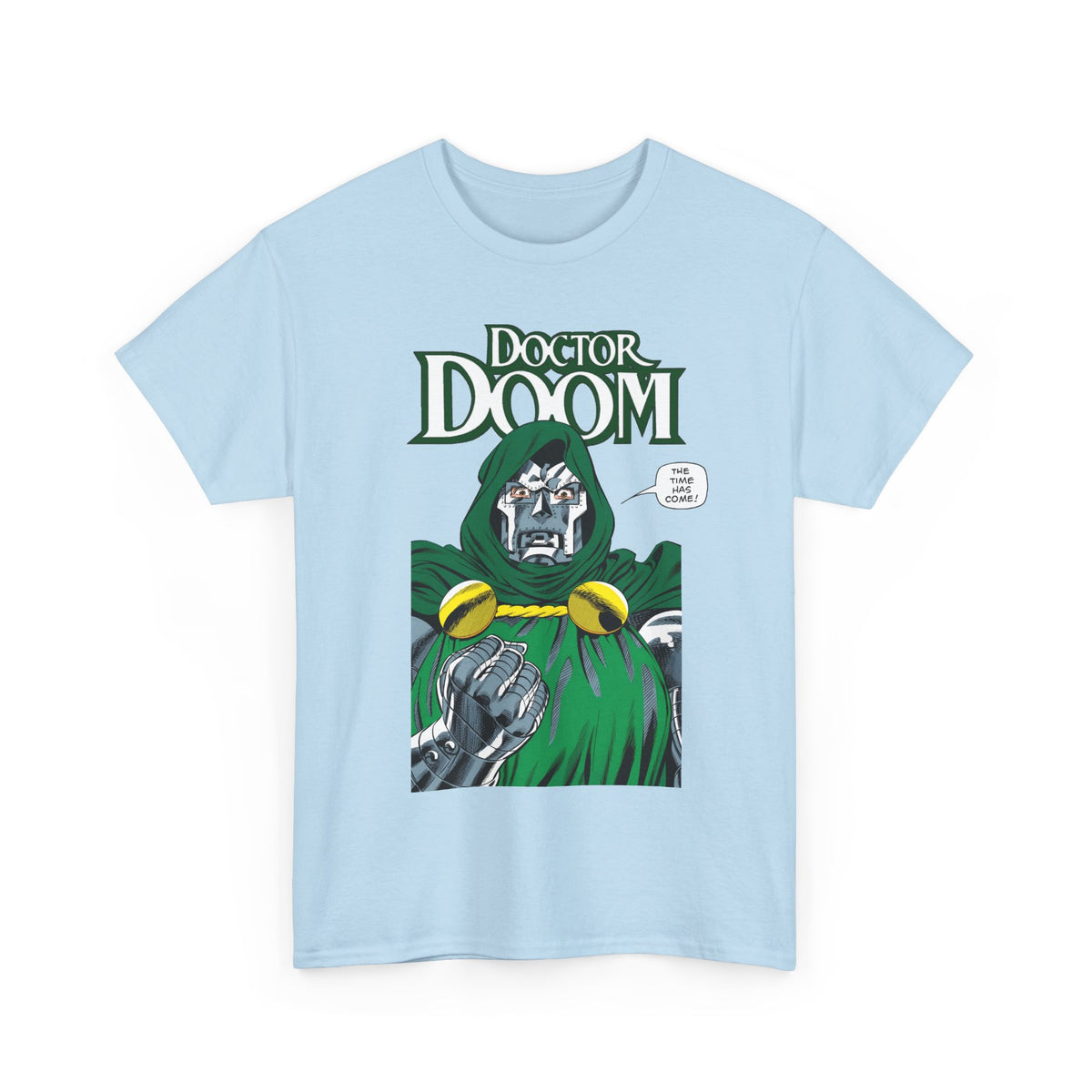 Doctor Doom T-Shirt - John Byrne Art - Fantastic Four Foe - 2026 Avengers Doomsday Movie - Marvel Comics
