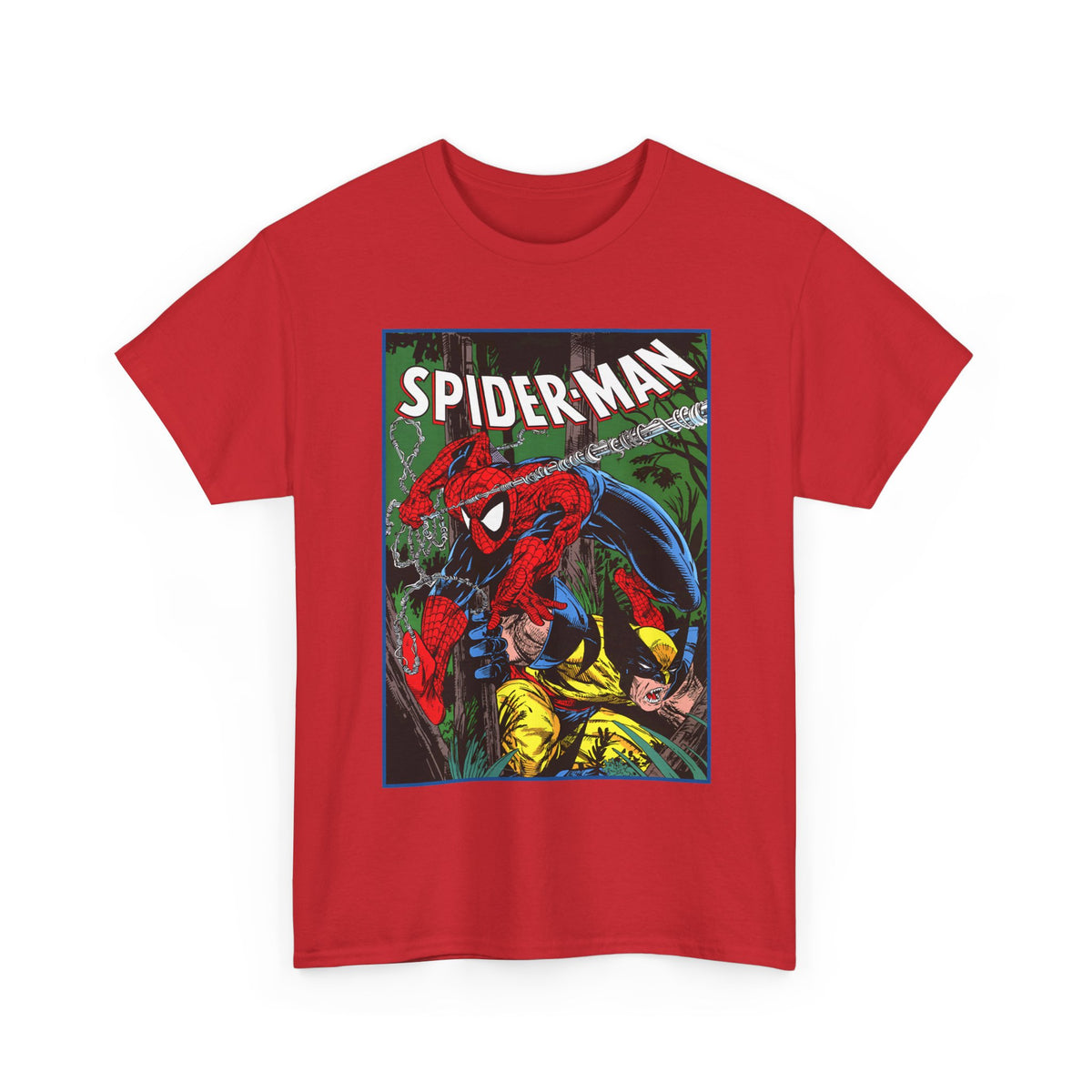 Spider-Man & Wolverine T-Shirt - Todd McFarlane Art - Marvel Comics