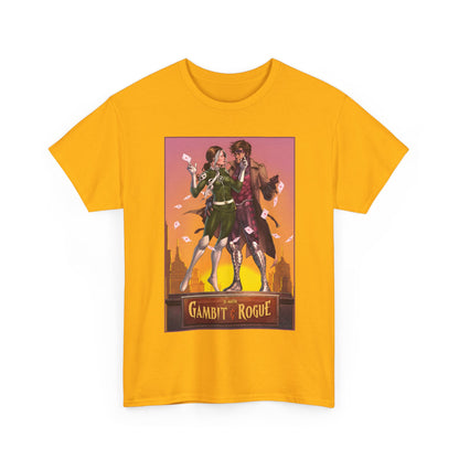 Gambit & Rogue T-Shirt - Mike Choi Art - Popular X-Men Members - Marvel Comics
