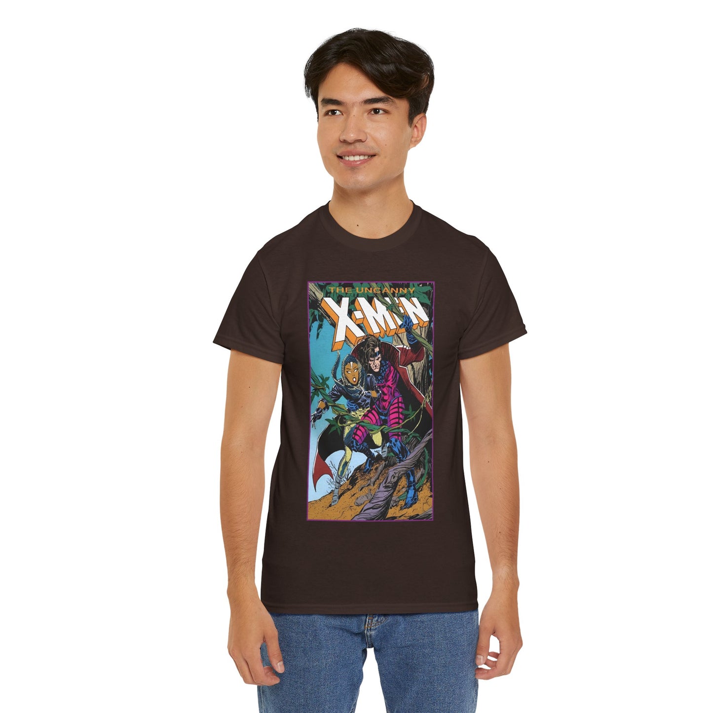 Uncanny X-Men T-Shirt - Andy Kubert Art - Storm & Gambit - #226 Cover - Marvel Comics