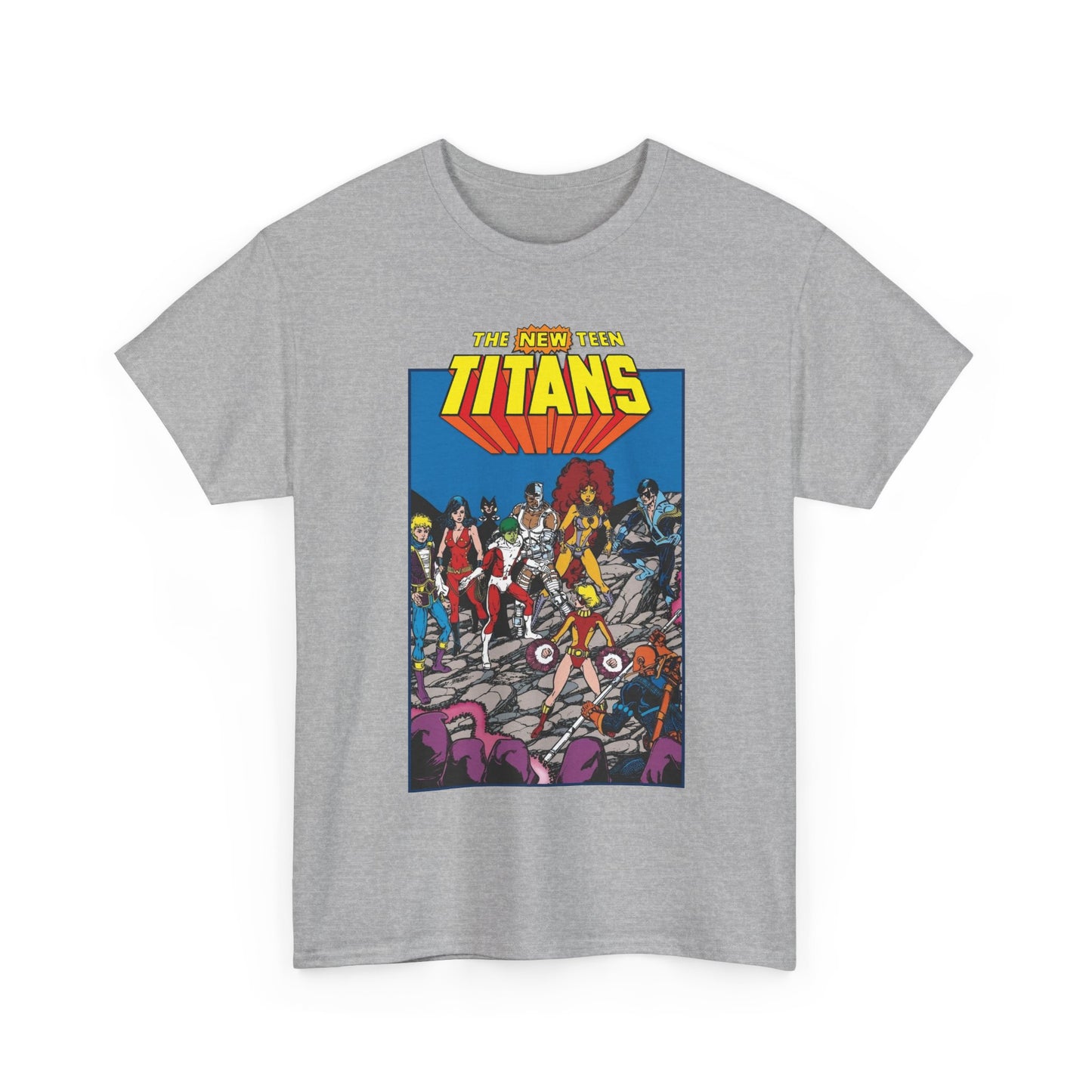 New Teen Titans T-Shirt - George Perez Art - Judas Contract - Tales of the Teen Titans Annual #3 Cover Art - DC Comics