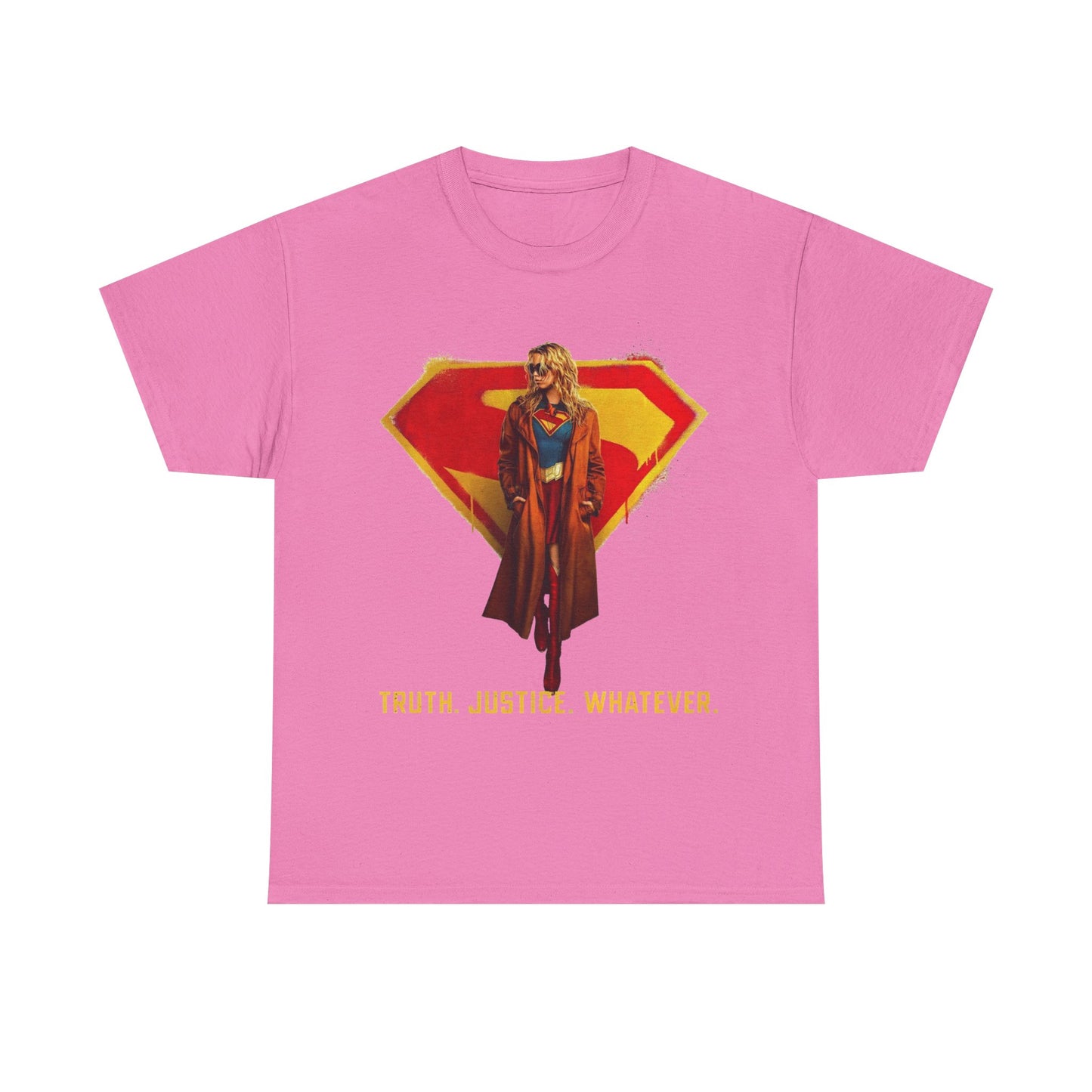 Supergirl Movie T-Shirt - Milly Alcock - Truth Justice Whatever - 2026 - Kara Zor-El - DC Comics, DC Studios