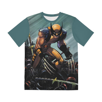 Wolverine All Over Print Tee (Polyester) - John Romita Jr Art - Marvel Comics