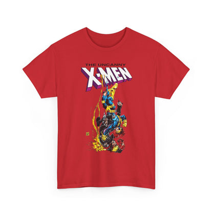 Cyclops Vs Havok T-Shirt - Adam Kubert Art - Uncanny X-Men - Marvel Comics
