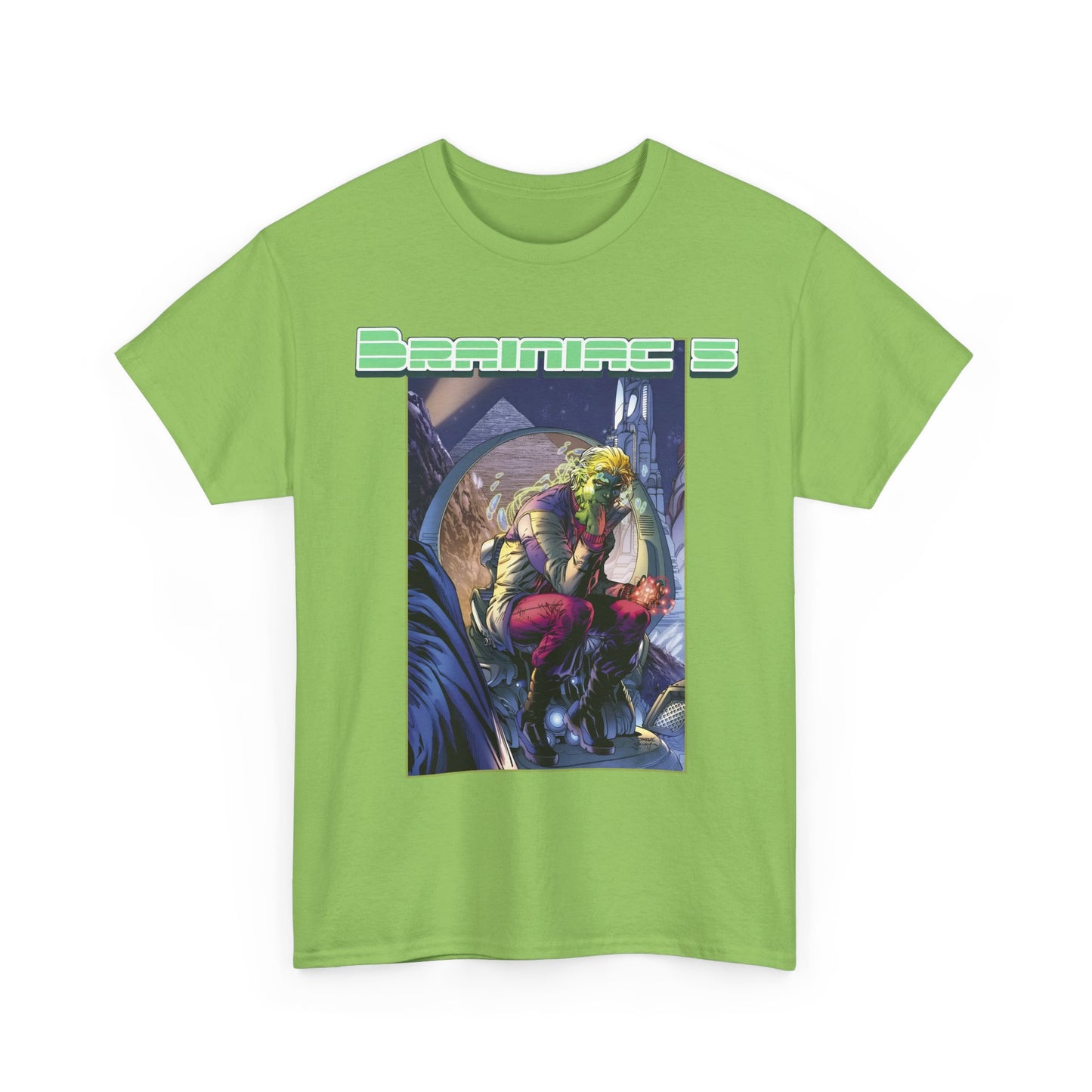 Brainiac 5 T-Shirt - Jim Lee Art - Legion of Super-Heroes Member - DC Comics