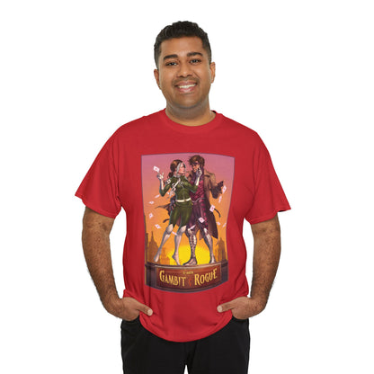 Gambit & Rogue T-Shirt - Mike Choi Art - Popular X-Men Members - Marvel Comics