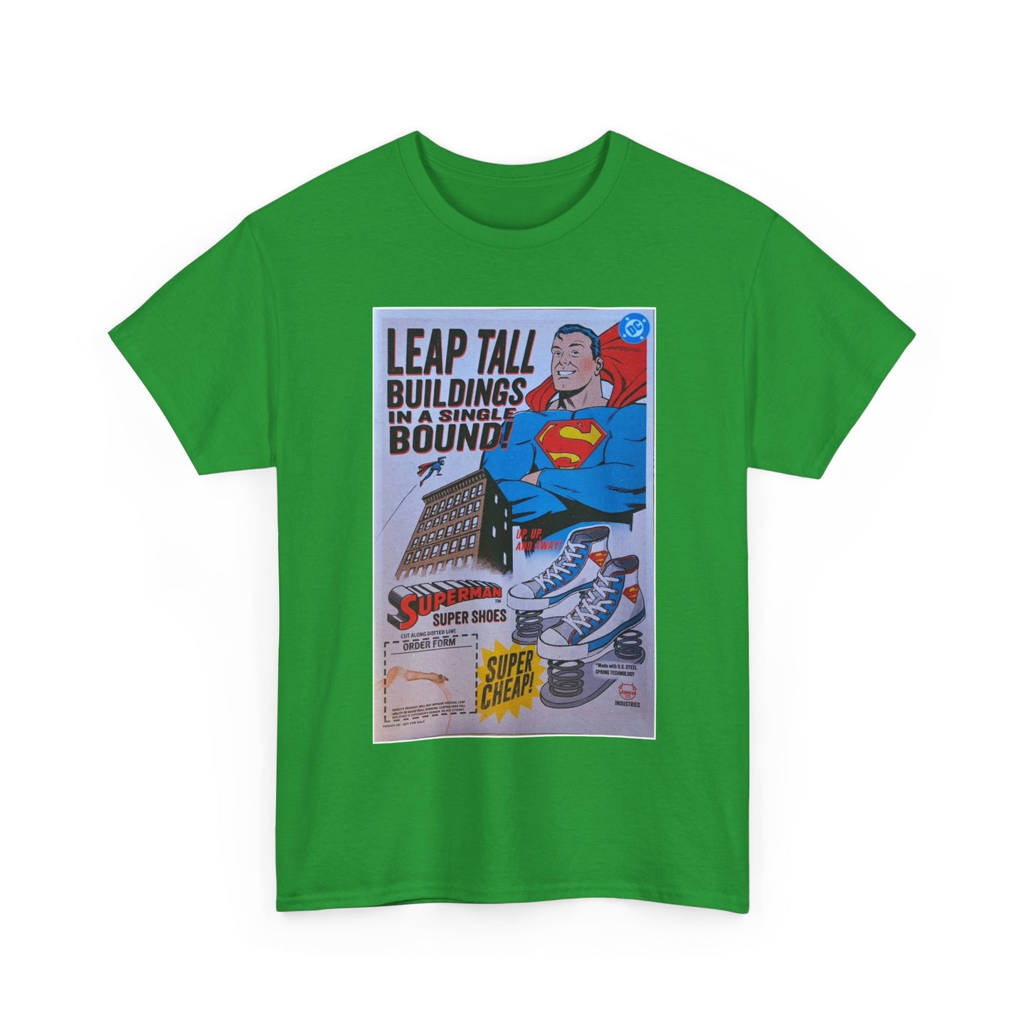 Superman Ad T-Shirt - Dave Johnson Art - #21 Variant Cover Art - DC Comics