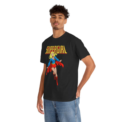 Supergirl T-Shirt - John Byrne Art - Kara, Maid of Might - 2026 Movie with Milly Alcock - DC Comics
