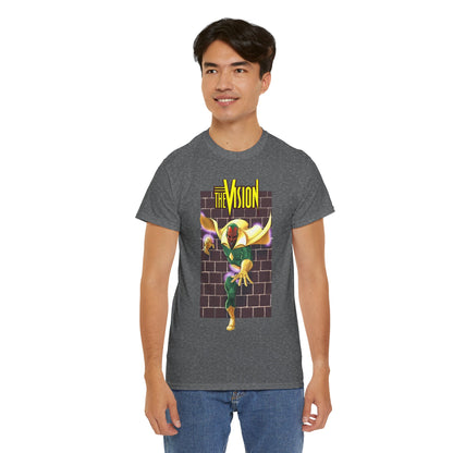 Vision T-Shirt - George Perez Art - Avengers Member - Scarlet Witch Husband - Android - Marvel Comics