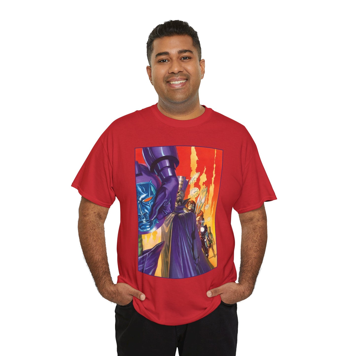 Kang the Conqueror T-Shirt - Nathaniel Richards, Rama-Tut, Immortus, Scarlet Centurion, Iron Lad - Avengers Villain - Marvel Comics