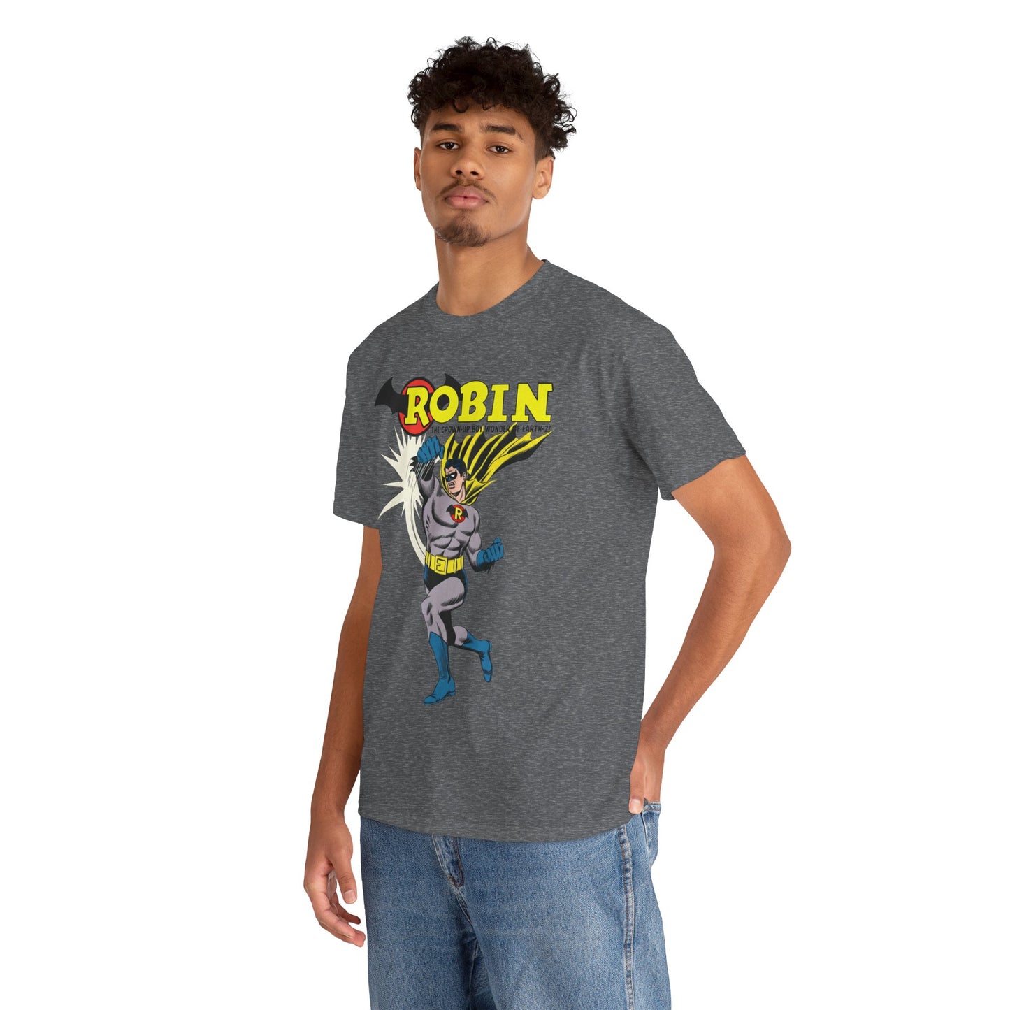 Earth 2 Robin T-Shirt - Dick Grayson, Justice Society of America (JSA) Member - DC Comics