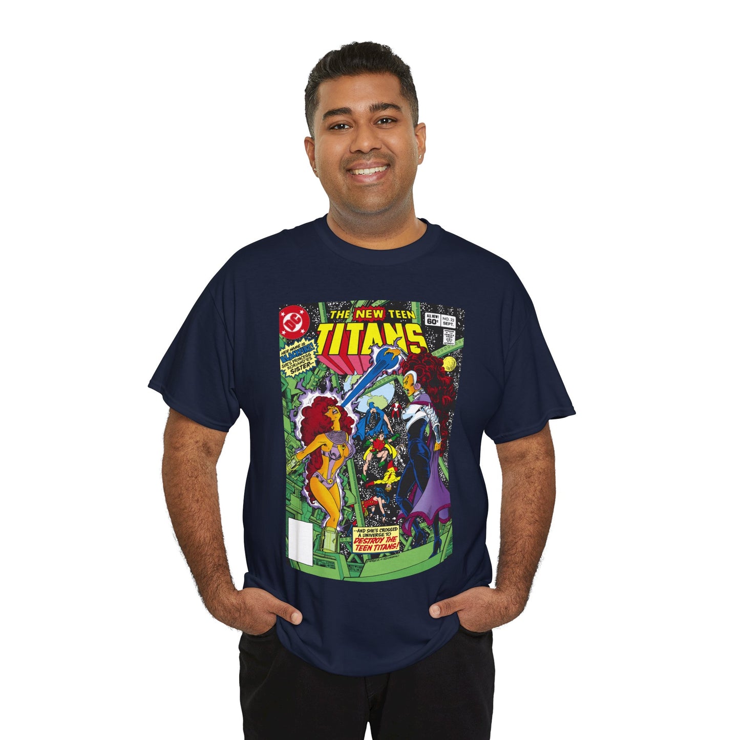 New Teen Titans #23 T-Shirt - George Perez Art - DC Comics
