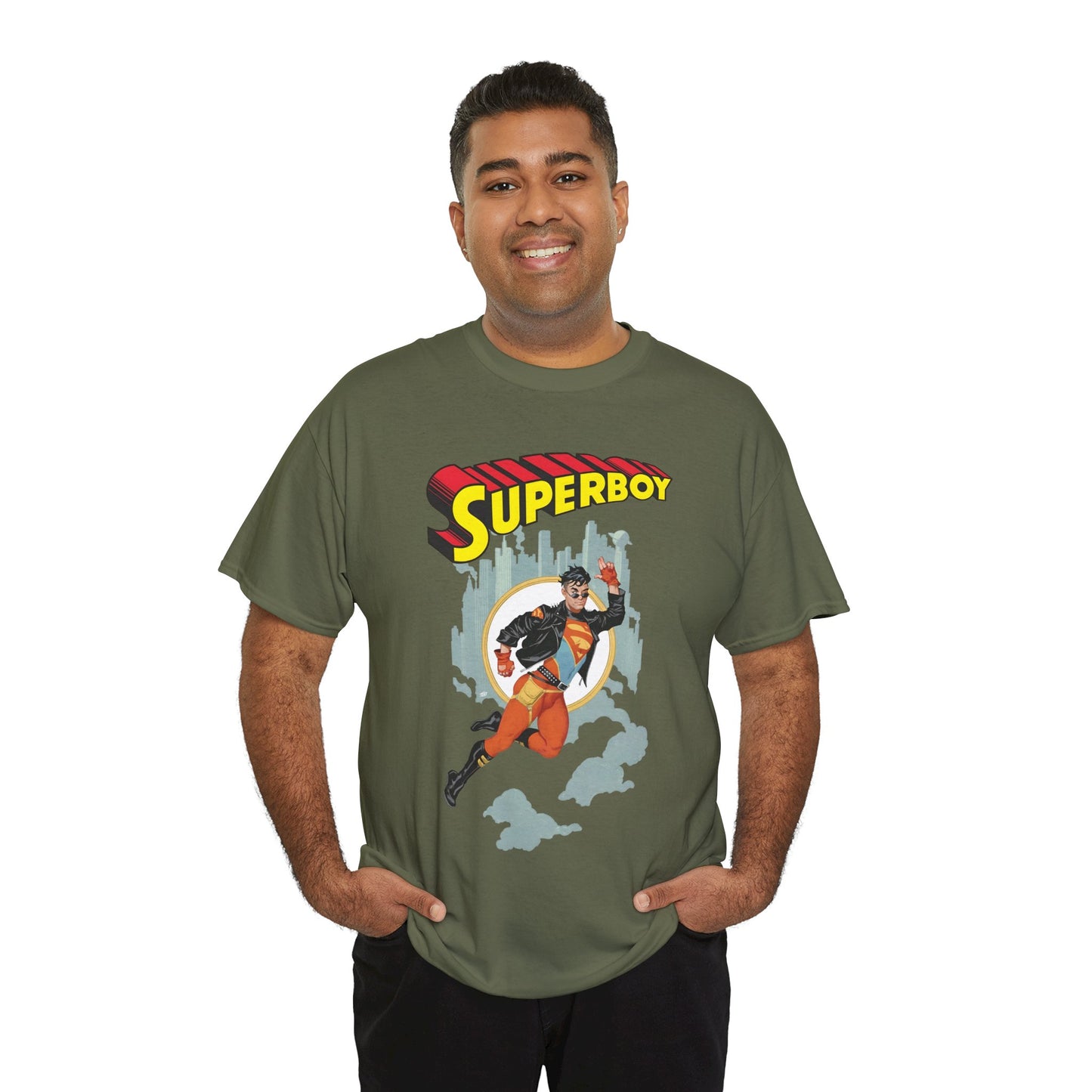 Superboy T-Shirt - David Talaski Art - Man of Tomorrow #6 Cover - DC Comics