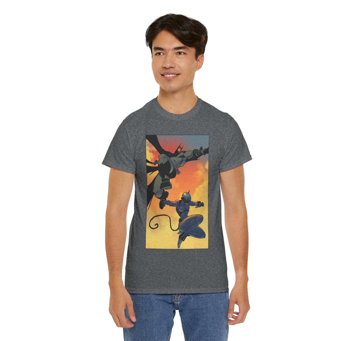 Absolute Batman & Absolute Catwoman T-Shirt - Nick Dragotta Art - DC Comics All-In