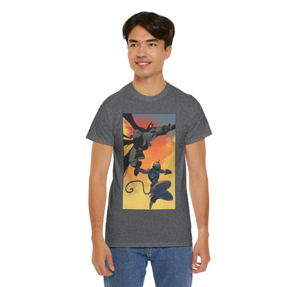 Absolute Batman & Absolute Catwoman T-Shirt - Nick Dragotta Art - DC Comics All-In
