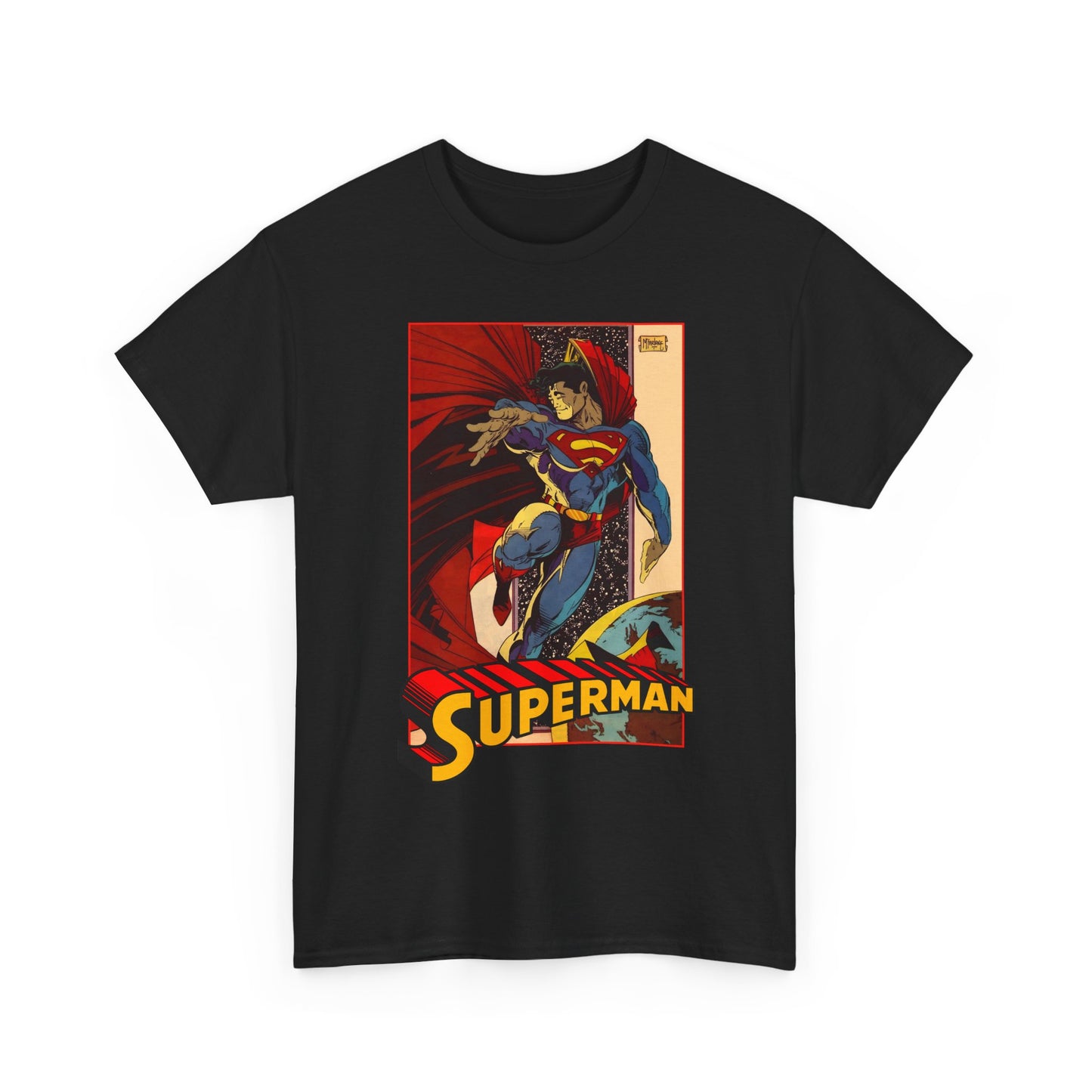 Superman T-Shirt - Todd McFarlane Art - Man of Steel, Metropolis - DC Comics