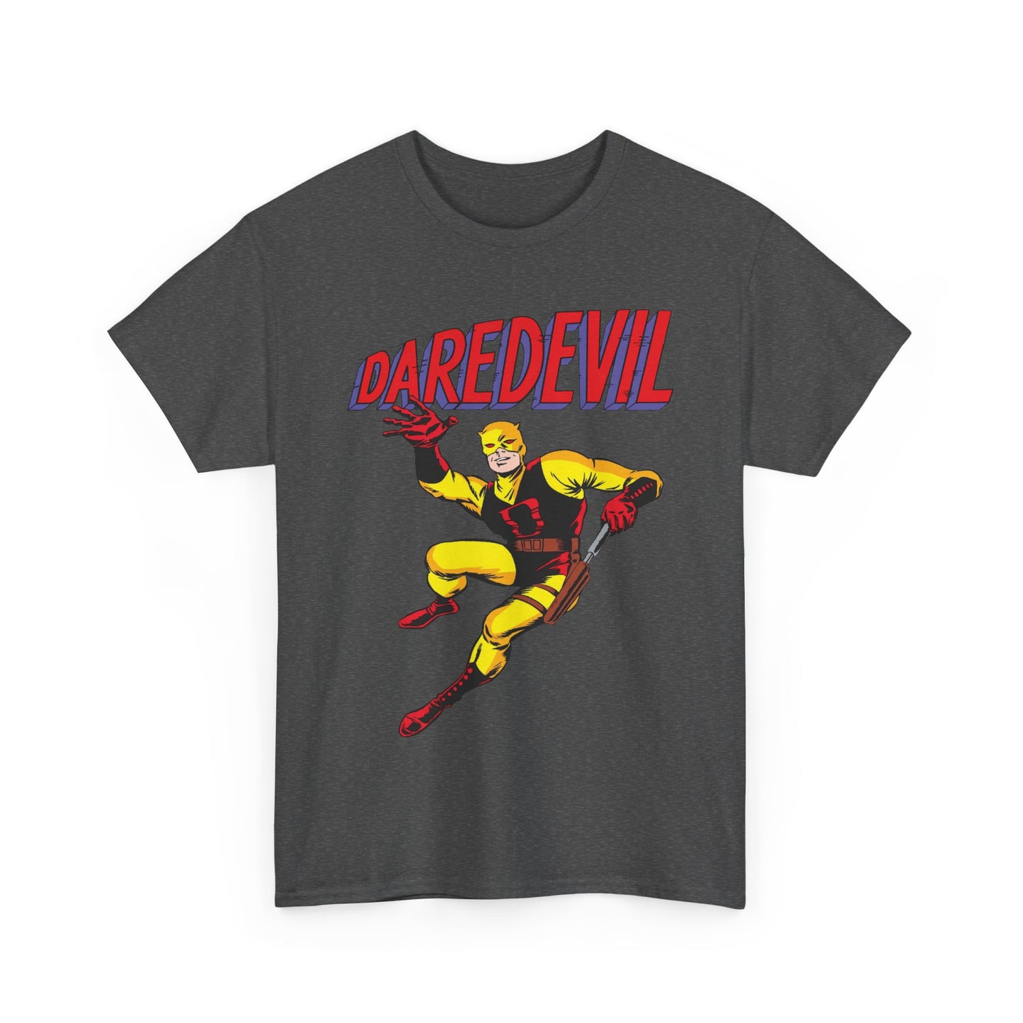 Daredevil T-Shirt - Yellow Costume - Silver Age #1 Cover Art - Marvel Comics