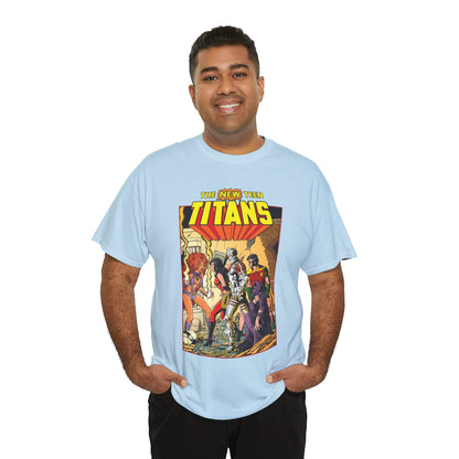 New Teen Titans T-Shirt - George Perez Art - #16 Cover - Wonder Girl, Robin, Starfire - DC Comics