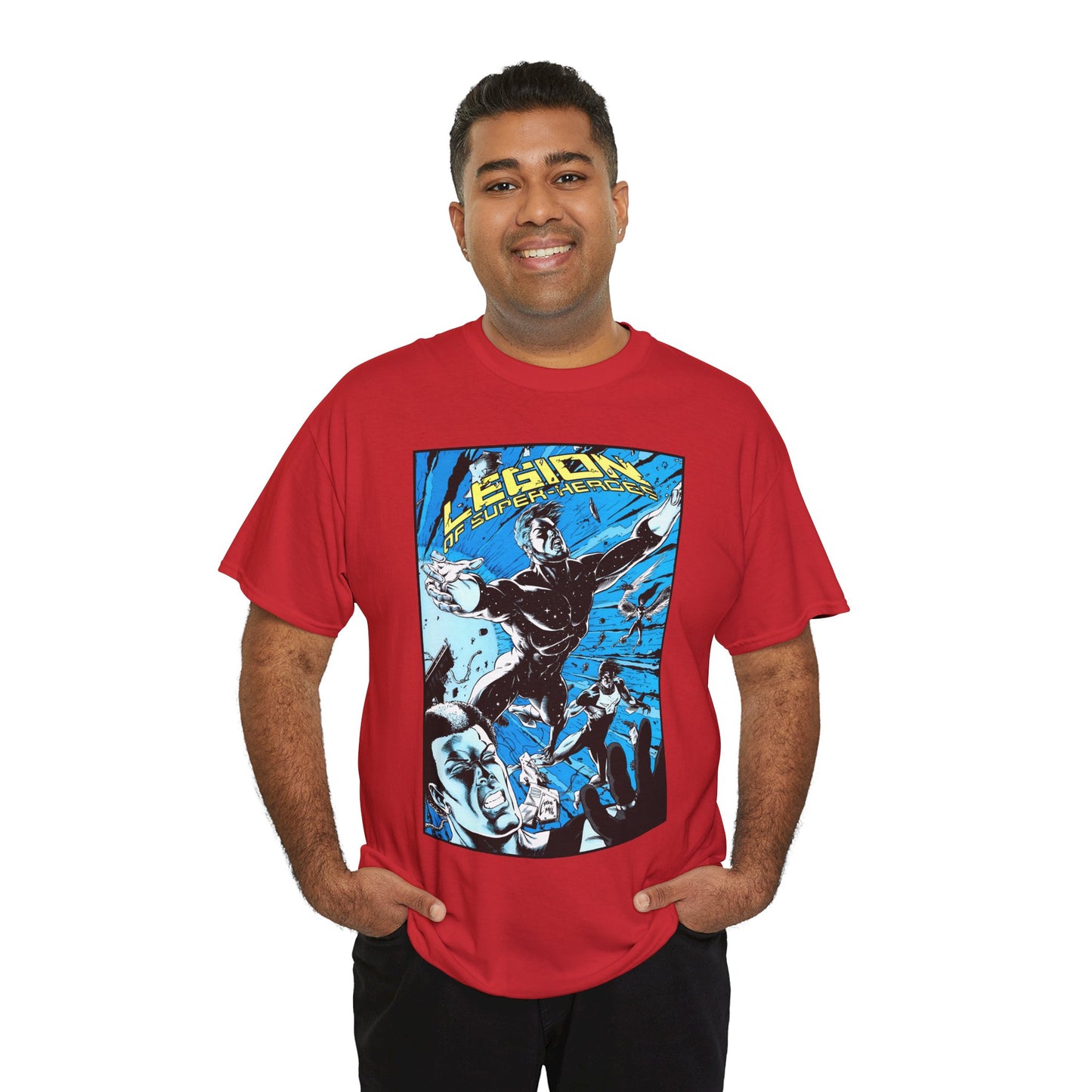 Legion of Super-Heroes T-Shirt - Steve Lightle Art - DC Comics - Starboy, Thom Kallor