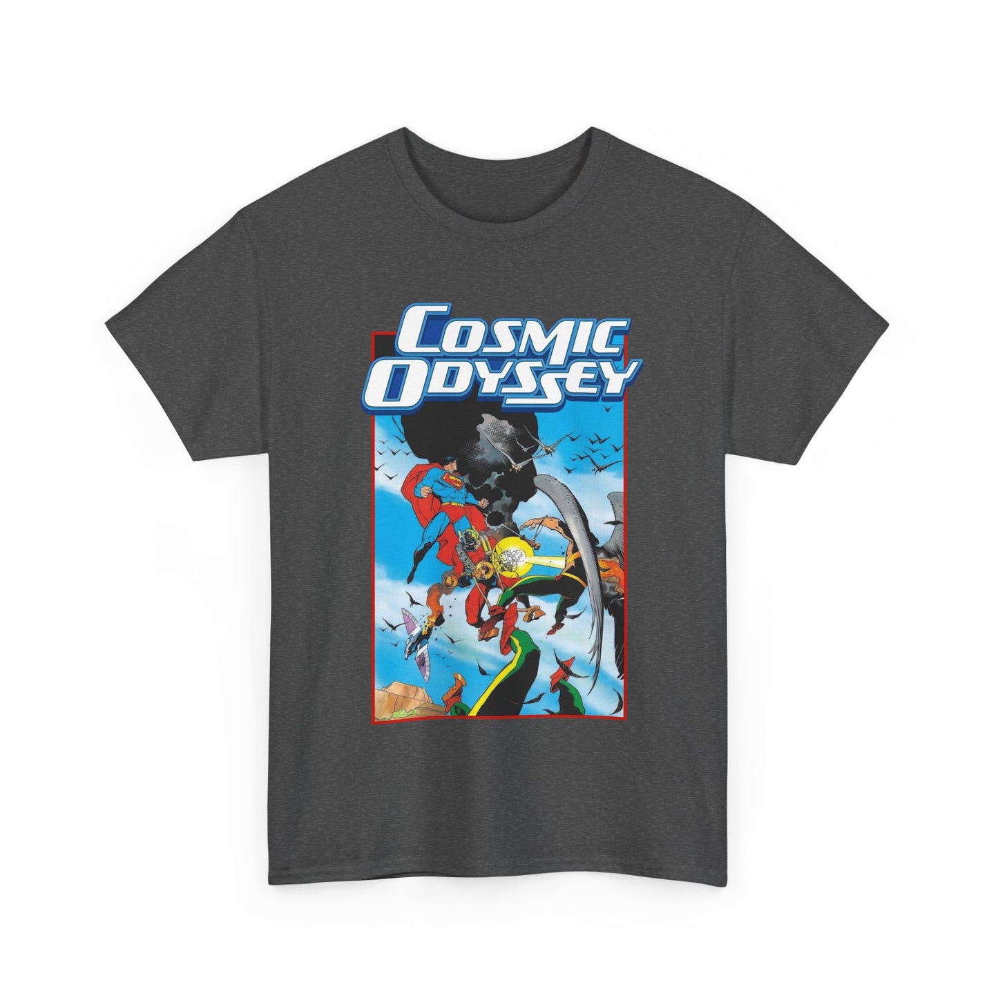 Cosmic Odyssey T-Shirt - Mike Mignola Art - Superman, Orion - DC Comics