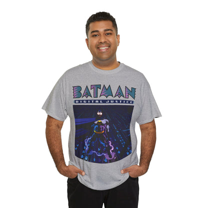 Batman Digital Justice T-Shirt - Pepe Moreno Computer Generated Art - Graphic Novel - Gotham City, Bruce Wayne - DC Comics