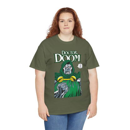 Doctor Doom T-Shirt - John Byrne Art - Fantastic Four Foe - 2026 Avengers Doomsday Movie - Marvel Comics