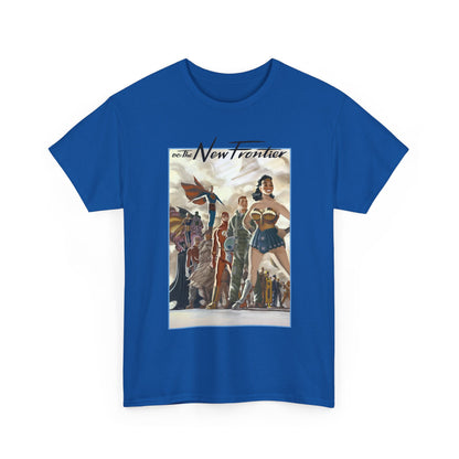 DC: The New Frontier T-Shirt - Darwyn Cooke Art - Superman, Wonder Woman, Flash, Batman - DC Comics