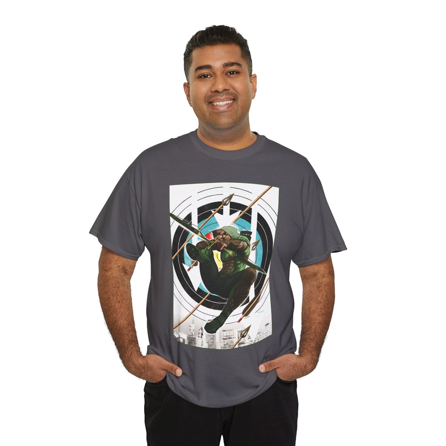 Green Arrow T-Shirt - Kaare Andrews Art - DC Comics