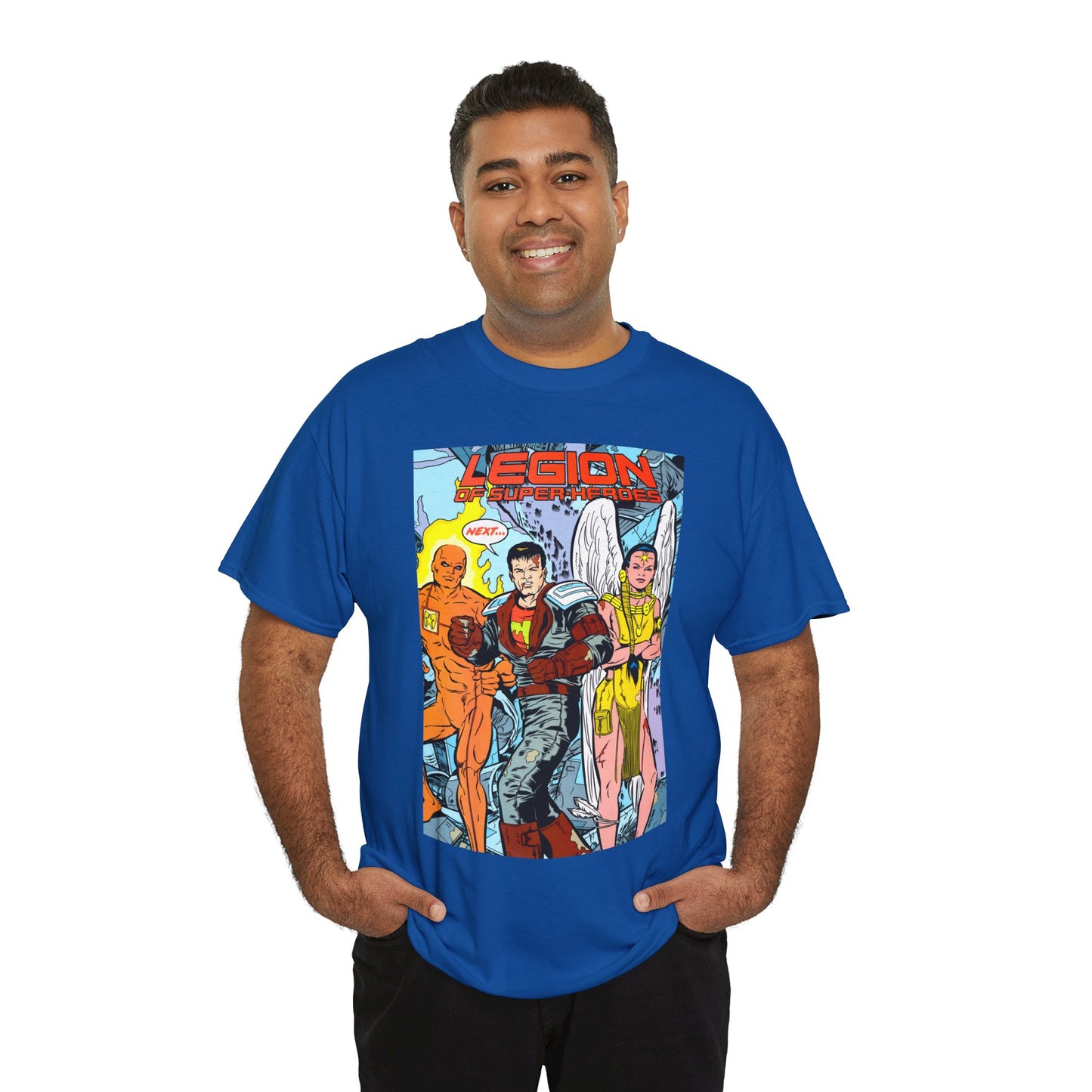 Legion of Super-Heroes #54 T-Shirt - Keith Giffen Art - DC Comics - LOSH