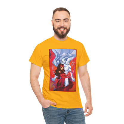 Scarlet Witch & Vision T-Shirt - Russell Dauterman Art - Avengers Members - Marvel Comics