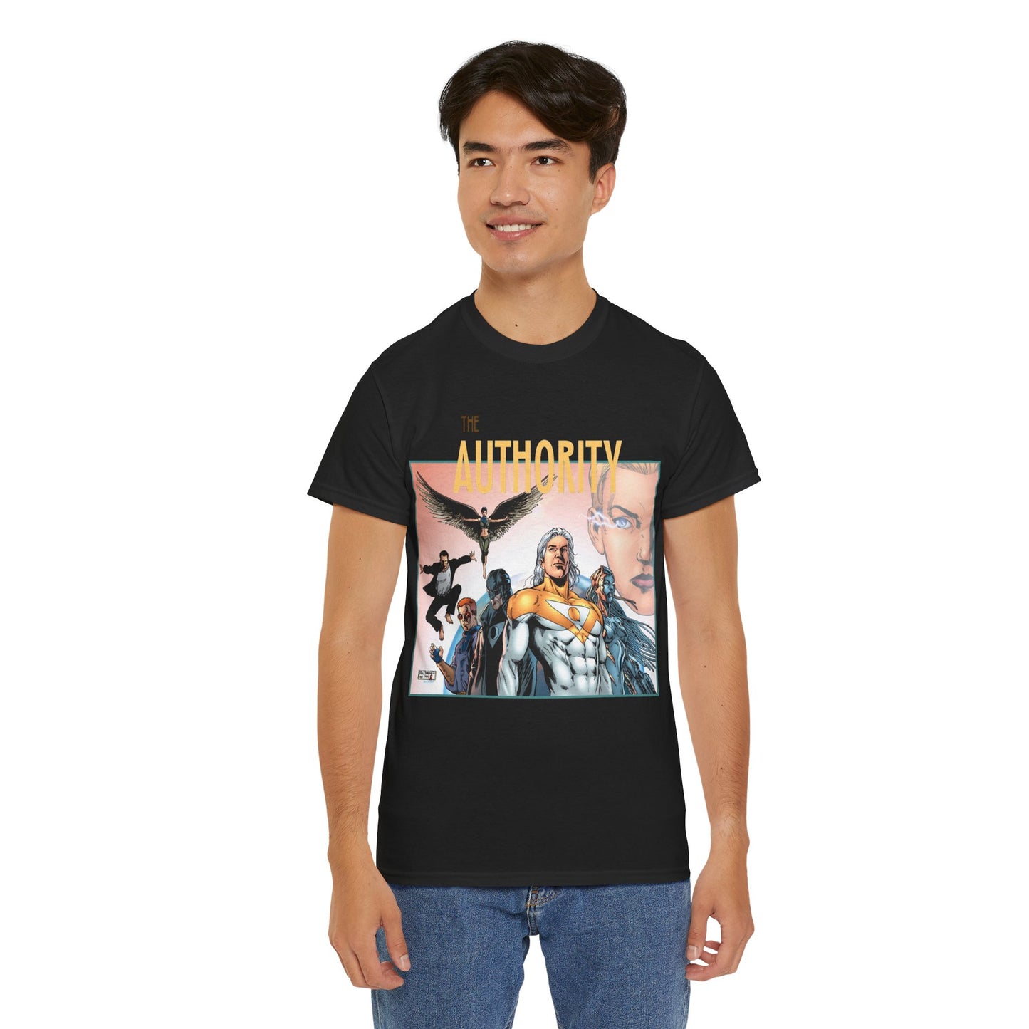 Authority T-Shirt - Wildstorm/DC Comics - Phil Jimenez Art - Apollo, Midnighter, The Engineer, Jack Hawksmoor