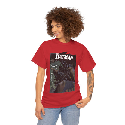 Batman T-Shirt - Norm Breyfogle Art - 1990s Dark Knight Detective - Gotham City - Perched on A Gargoyle - DC Comics