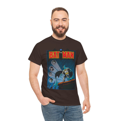 Batman T-Shirt - DC Comics - Catwoman, Joker, Two-Face, Penguin - Bronze Age Art - Gotham City
