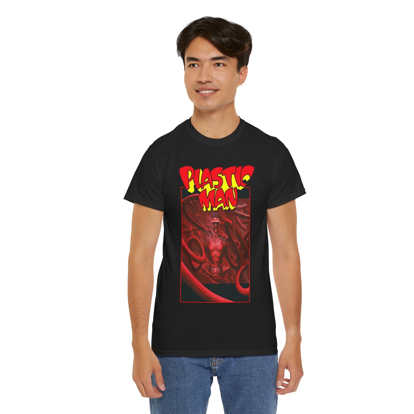 Plastic Man T-Shirt - Alex Ross Art - DC Comics