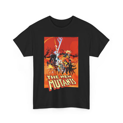 New Mutants T-Shirt - Bill Sienkiewicz Art - Marvel Comics - Magik, Warlock, Cannonball, Wolsbane, Sunspot