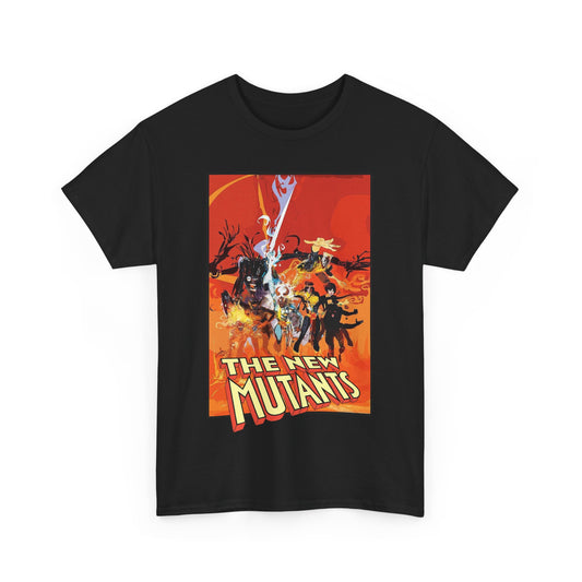 New Mutants T-Shirt - Bill Sienkiewicz Art - Marvel Comics - Magik, Warlock, Cannonball, Wolsbane, Sunspot