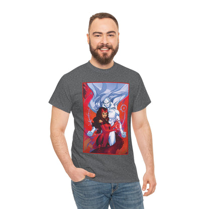 Scarlet Witch & Vision T-Shirt - Russell Dauterman Art - Avengers Members - Marvel Comics